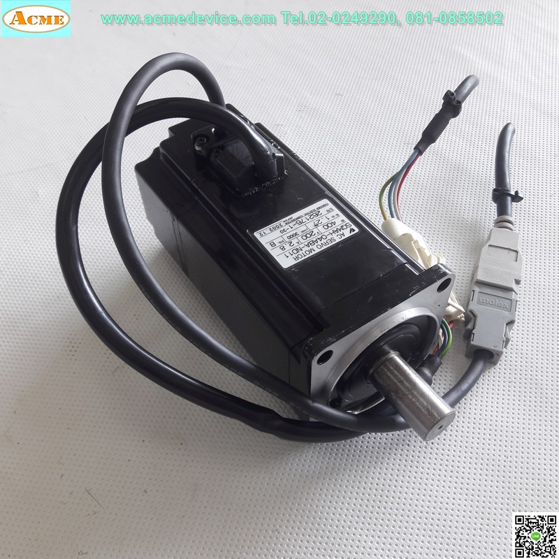 Servo Motor Yaskawa รุ่น SGMAH-04ABA-ND11, 200V, 400W