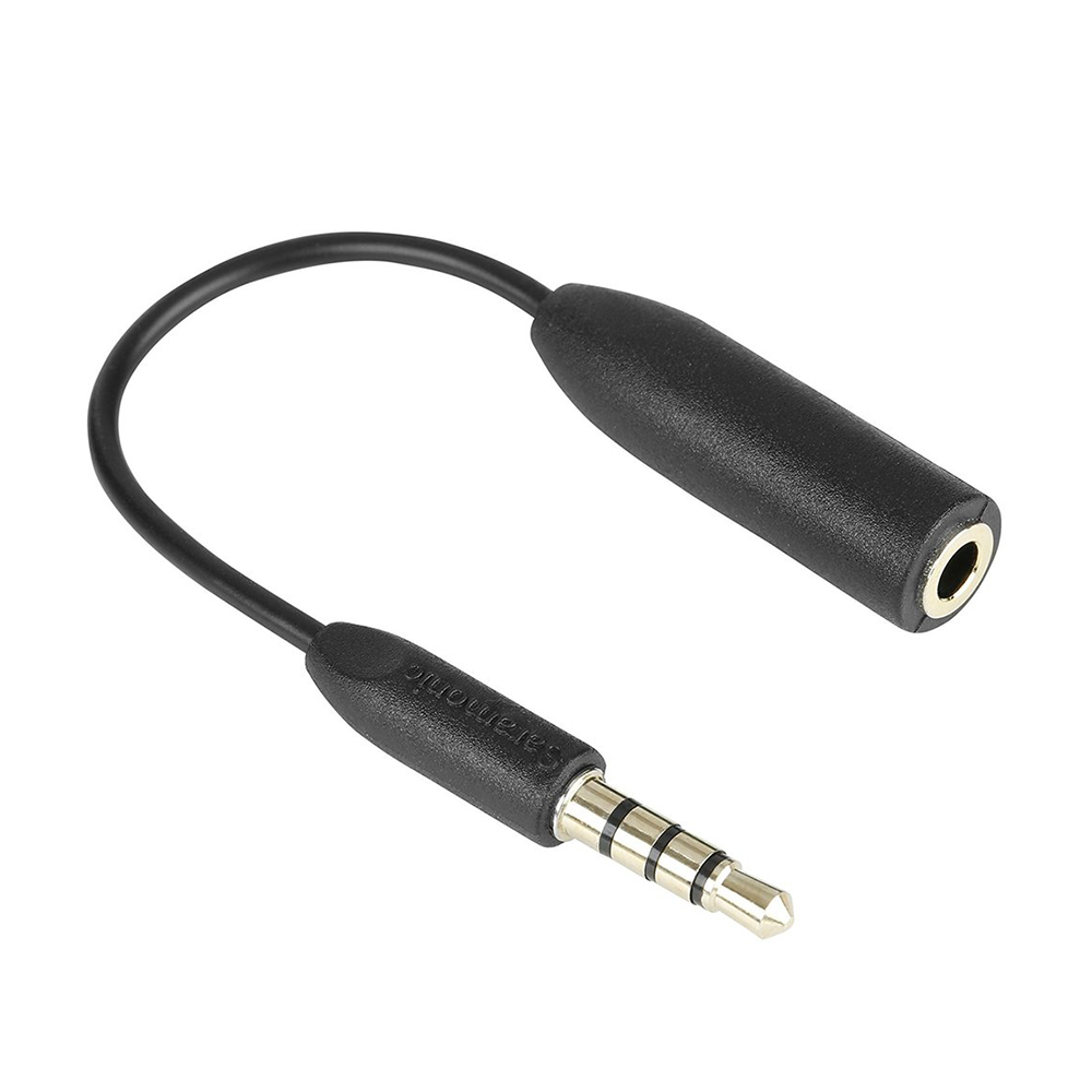 Saramonic SR-UC201 3.5mm Female TRS Microphone Adapter Cable to 3.5mm Male TRRS for iPhone, iPad, and Android Smartphones and Tablets รับประกันศูนย์ไทย 1 ปี