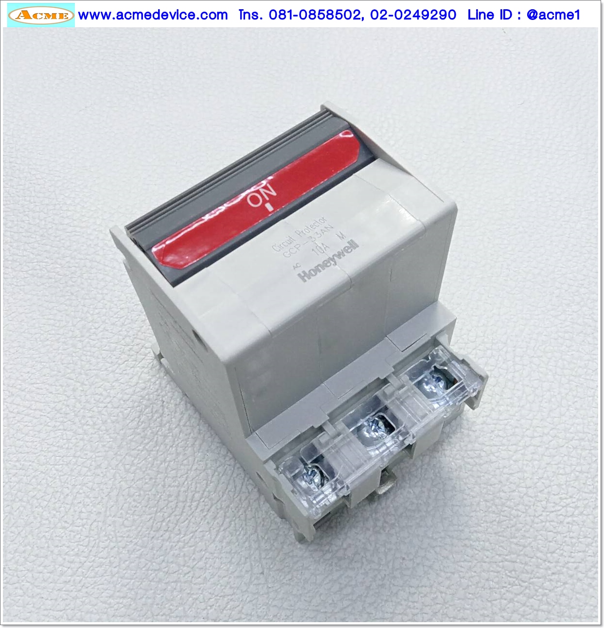 Breaker 3P Honeywell รุ่น GCP-33ANM10A, 10A