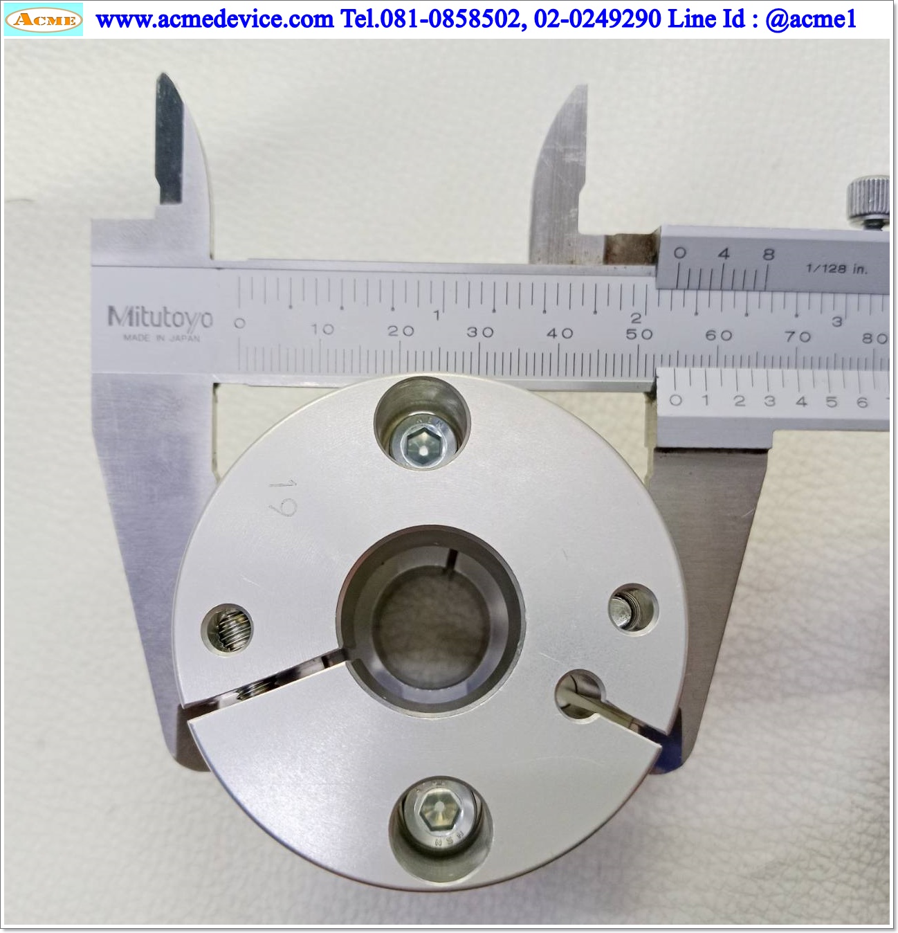 Coupling ขนาด ID 17/19mm, OD 55mm, L 55mm