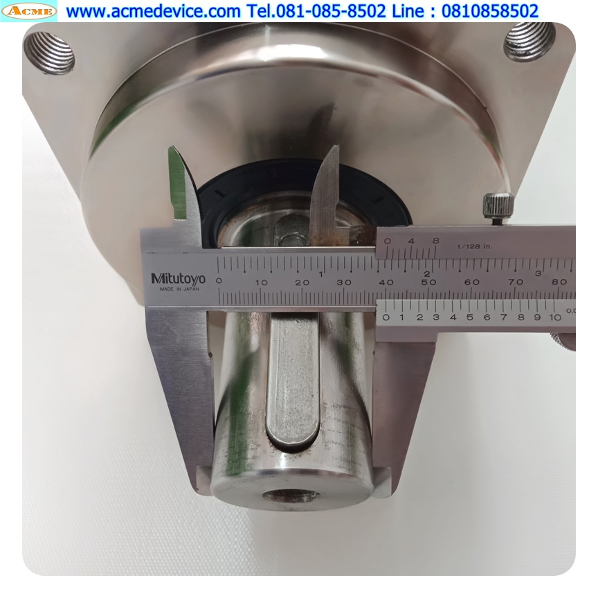 Gear Head ATG รุ่น KSB-142-10-P1, Ratio 10:1 (เพลาเข้า 24 mm. ออก 40 mm.) for 1kW, 1.5kW, 3kW