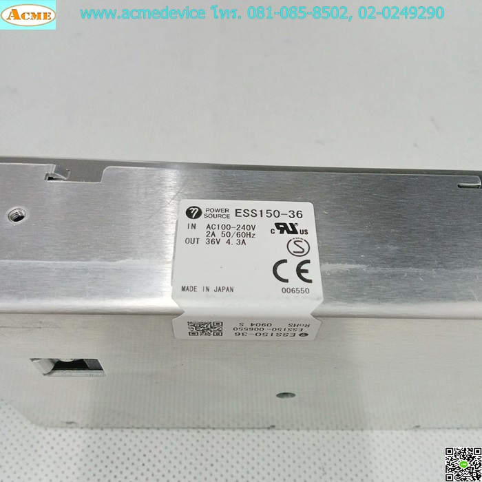 Power Supply Omron รุ่น ESS150-36, Output 36V, 4.3A, 150W