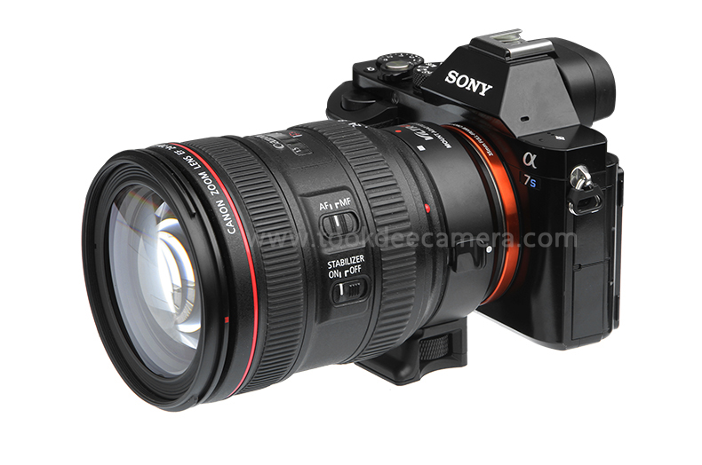 Viltrox Auto Focus Adapter EOS to Sony Nex III A7R / A7SII รองรับระบบออโต้โฟกัส (PreOrder รอสินค้า 10-14วัน)