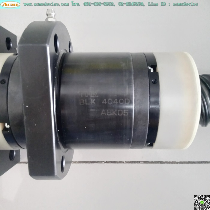 Ball Screw THK รุ่น BLK 4040D A80K05, แกนโต 40 mm, ยาว 2190 mm, Stroke 1950 mm, Pit 40 mm