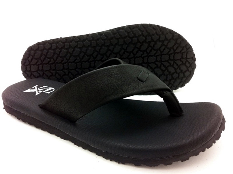 Leather sandals without backstrap (men)
