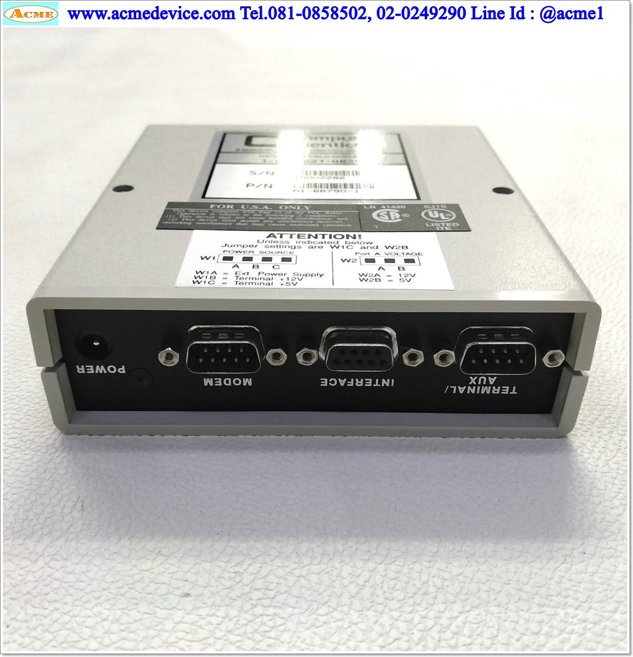 Computer Identics รุ่น ScanStar 1000 P/N A1-66790-1