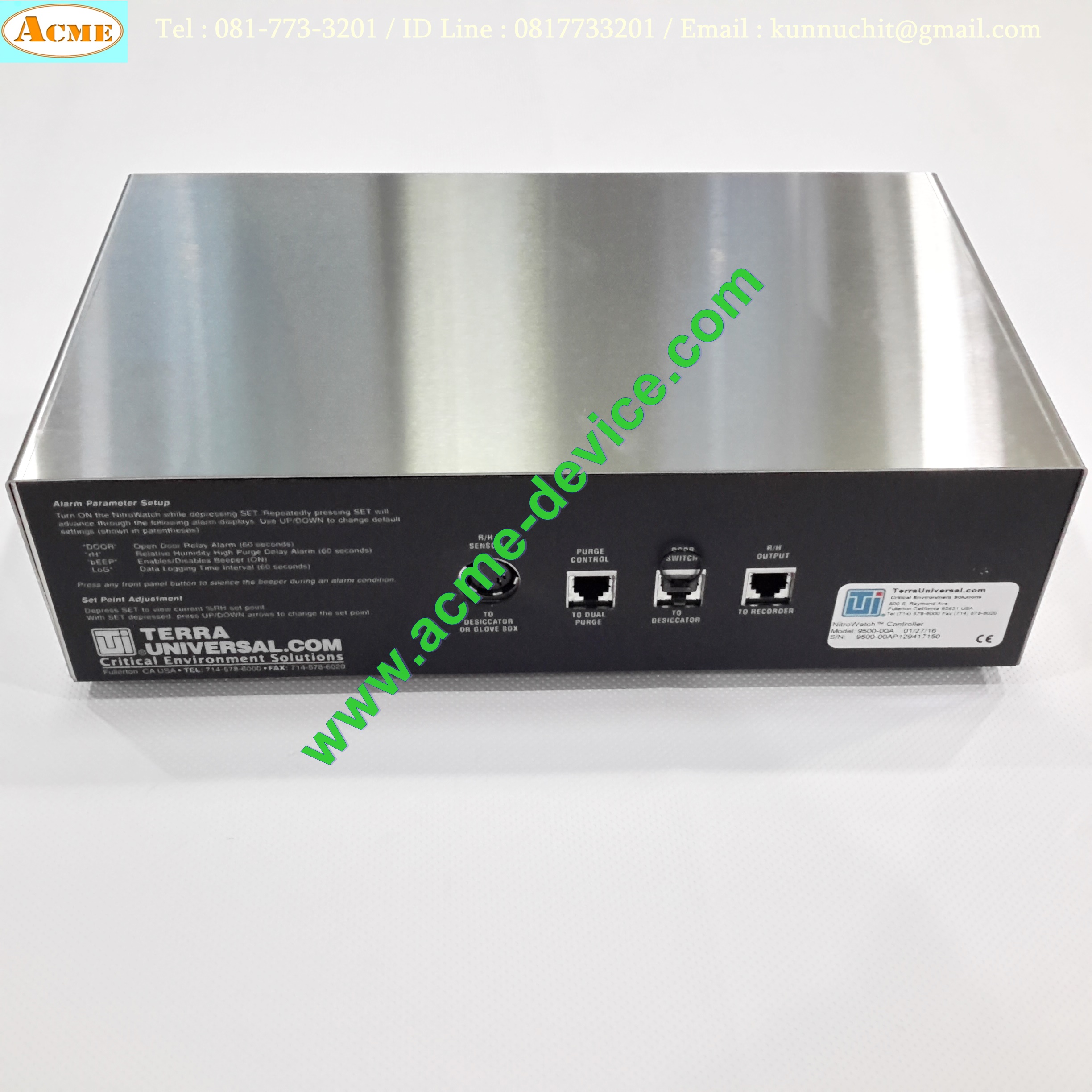 Nitro Watch Controller Terra Universal รุ่น 9500-00A