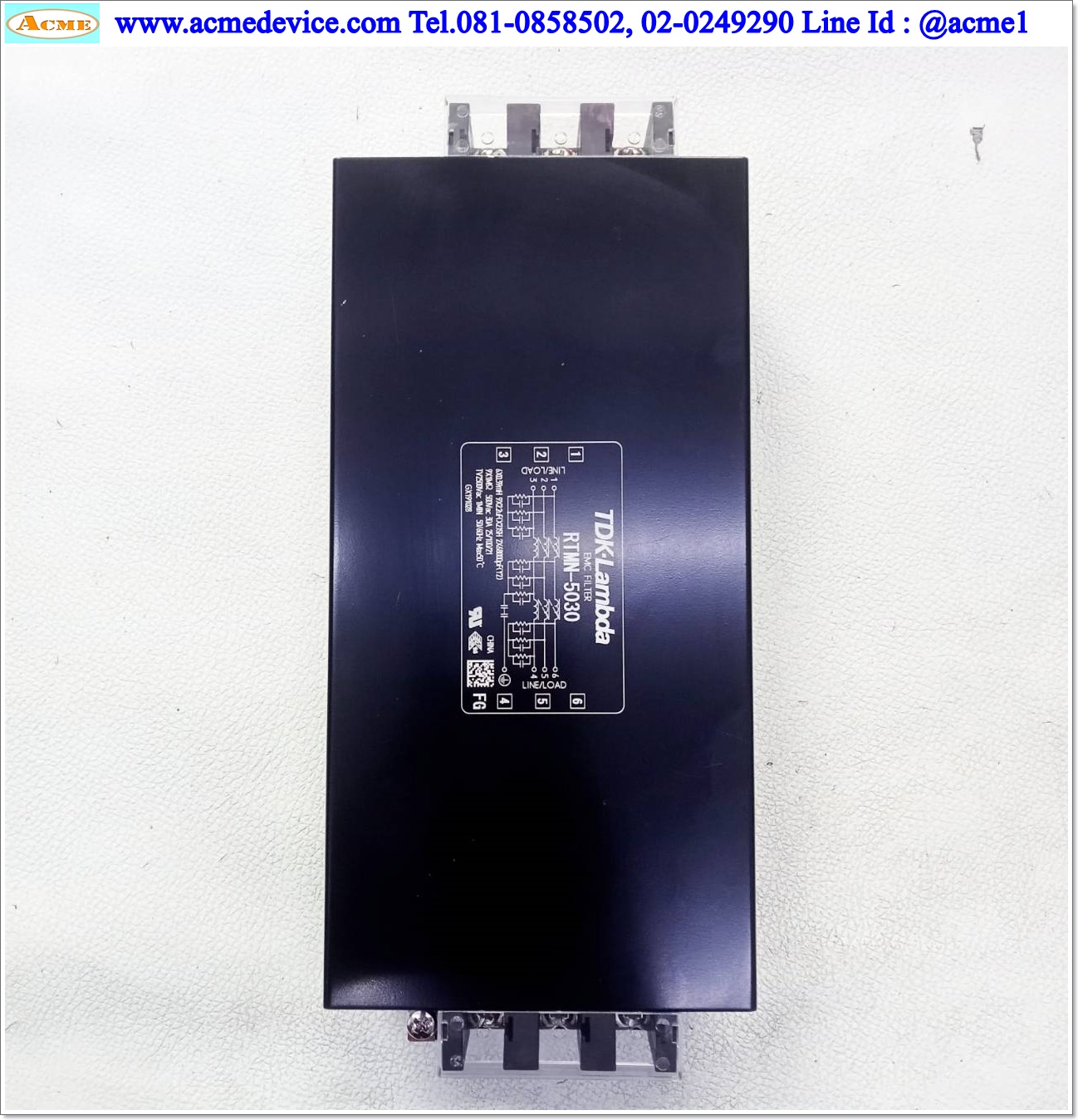 Noise Filter TDK รุ่น RTMN-5030, 3HP, 500V, 30A