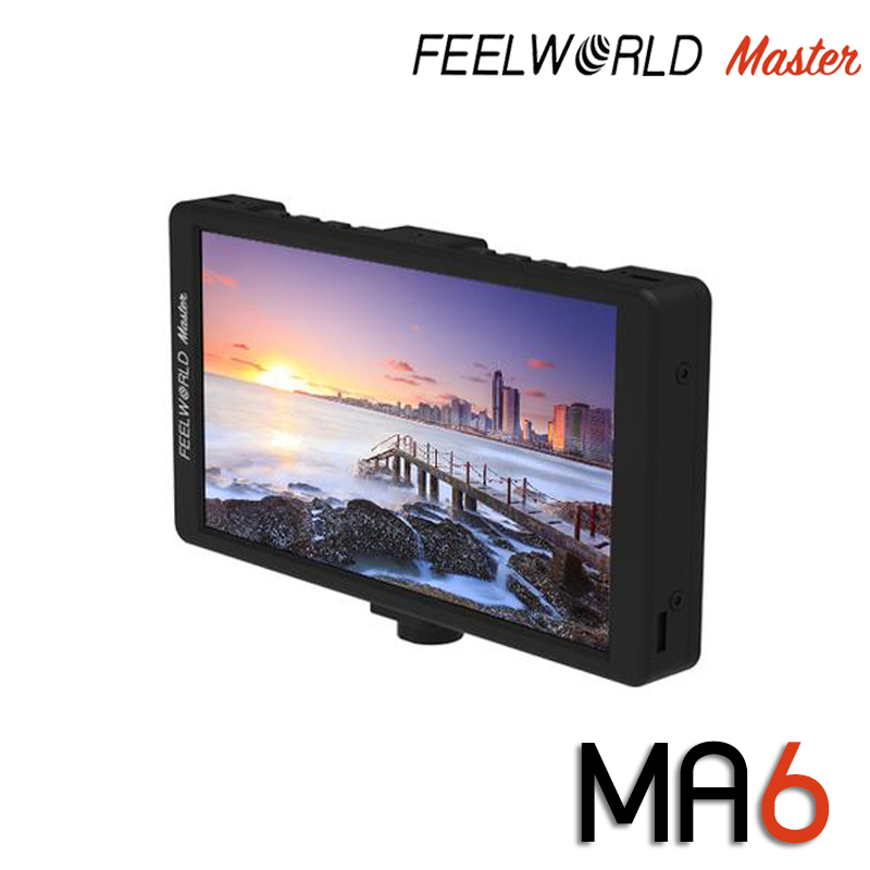 FEELWORLD Master Series MA6 5.7 On-Camera Monitor 1920x1080 4K HDMI InputOutput รับประกันศูนย์ไทย1ปี