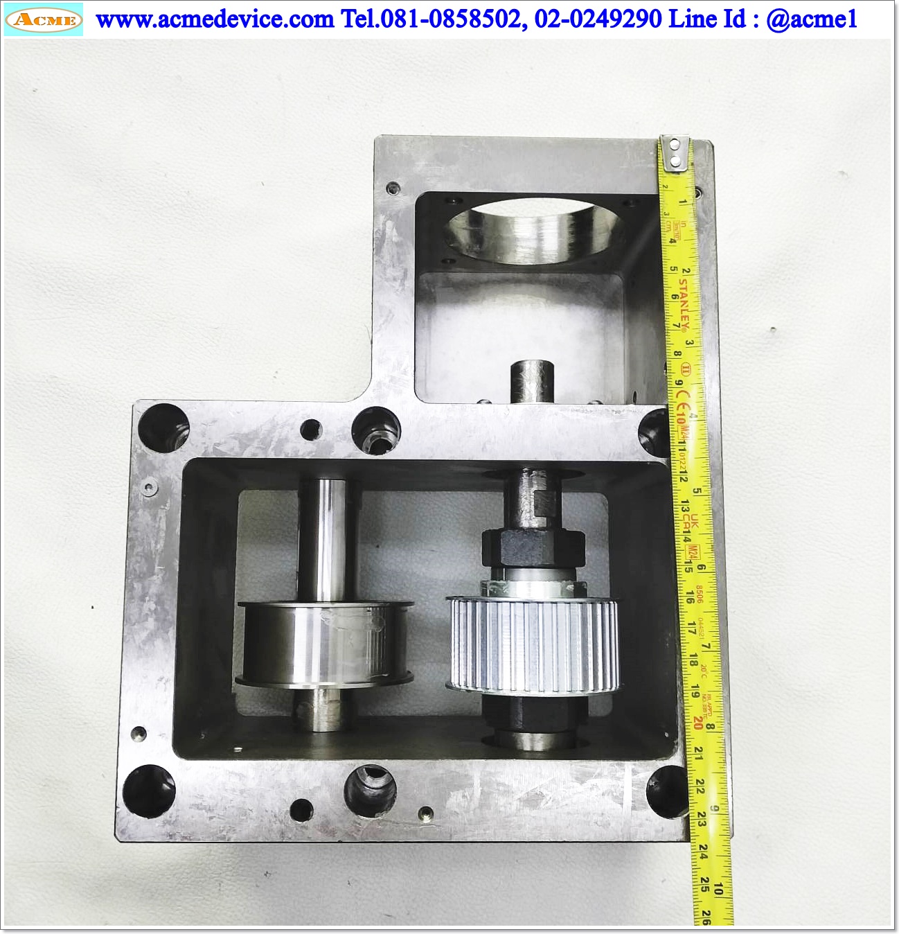 ชุด Timing Belt & Pully, ขนาดหน้ากว้างไทม์มิ่ง 26 mm., Stroke 130 mm., สูง 235 mm.