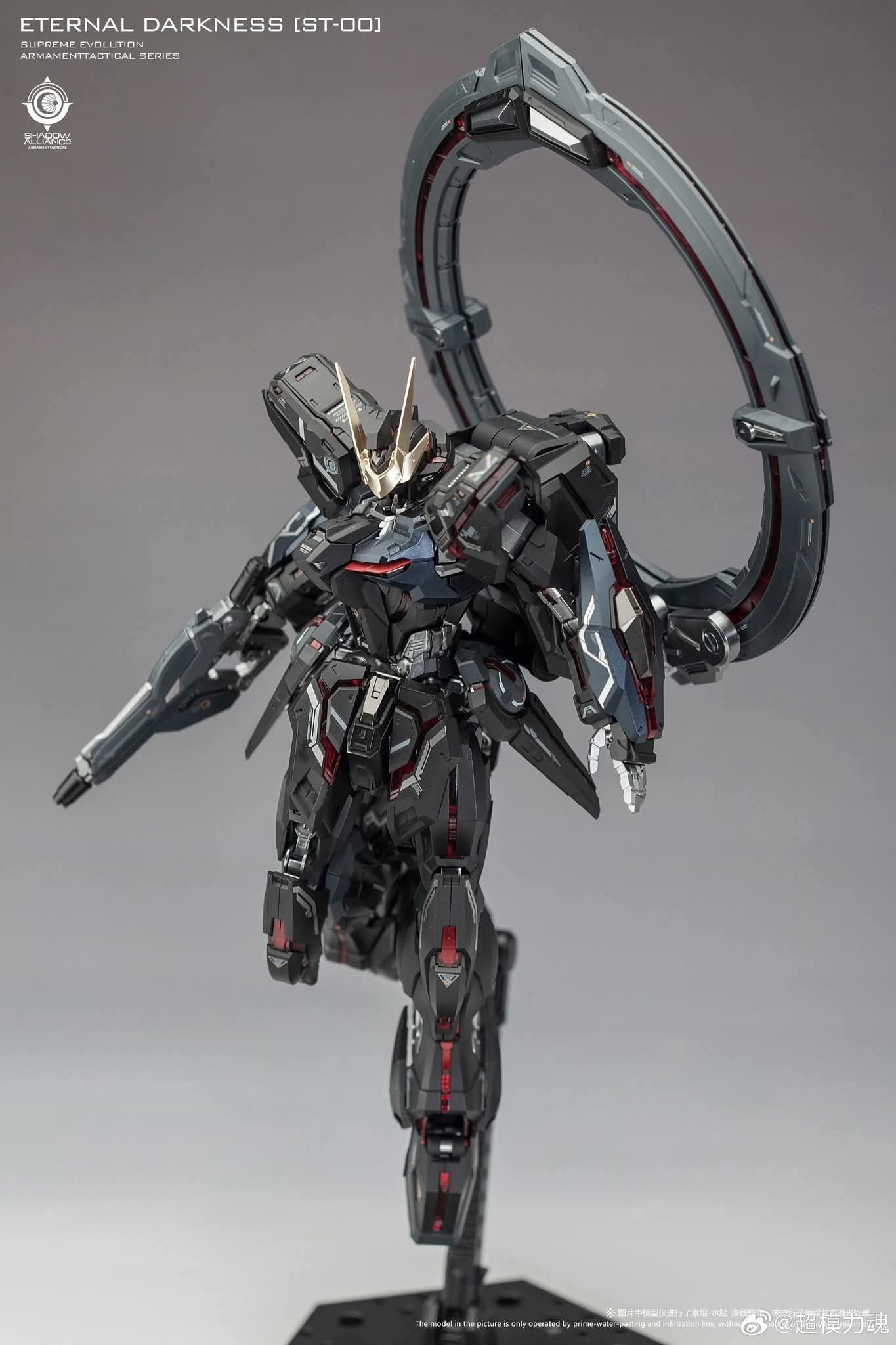 MG 1/100 ETERNAL DARKNESS แถมพาร์ทใสวงกลมสีแดง ค่าย Super Evolution Made in China