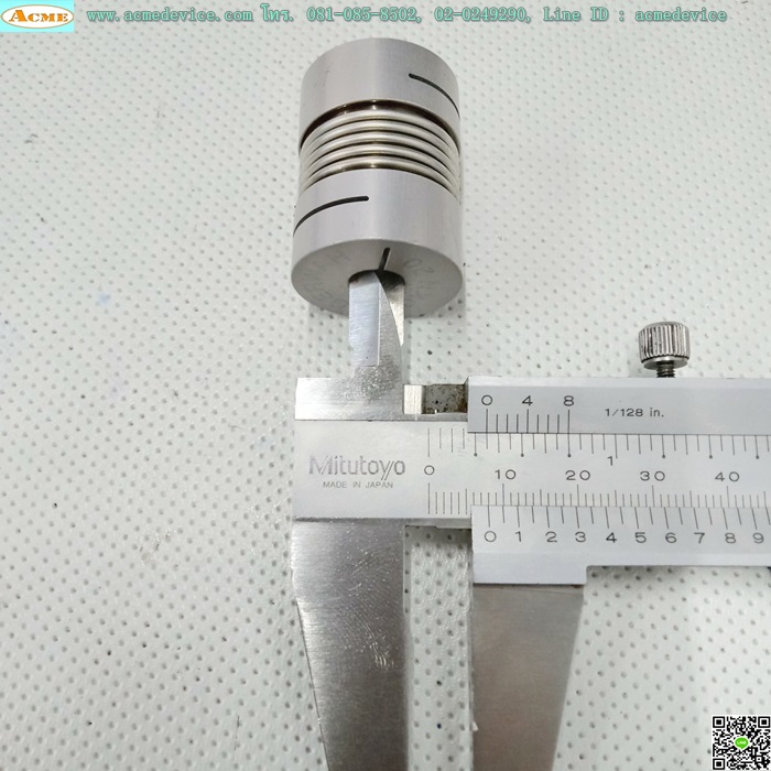 Coupling, ขนาด ID 8/10, OD25, L32 mm.