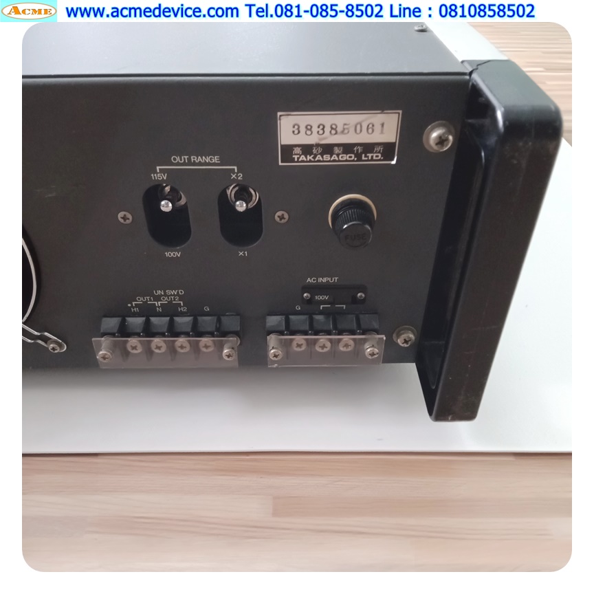 AC Power Supply TAKASAGO รุ่น AA330F, 100Vac (มีตำหนิ)