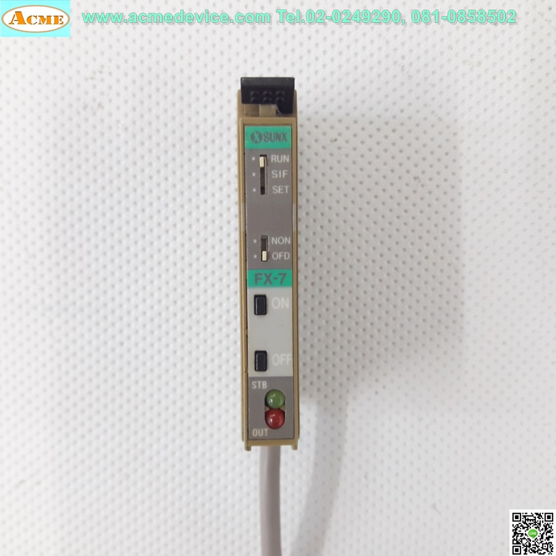 Fiber Amp Panasonic/SUNX รุ่น FX-7, NPN (ไม่มีฝา)