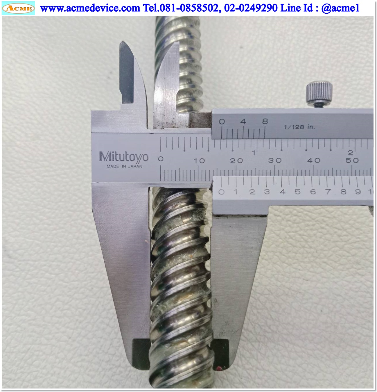 Ball Screw ??? รุ่น ???, ขนาดเพลา 16 mm. x 790 mm., Stroke 600 mm., Pit 20 mm.