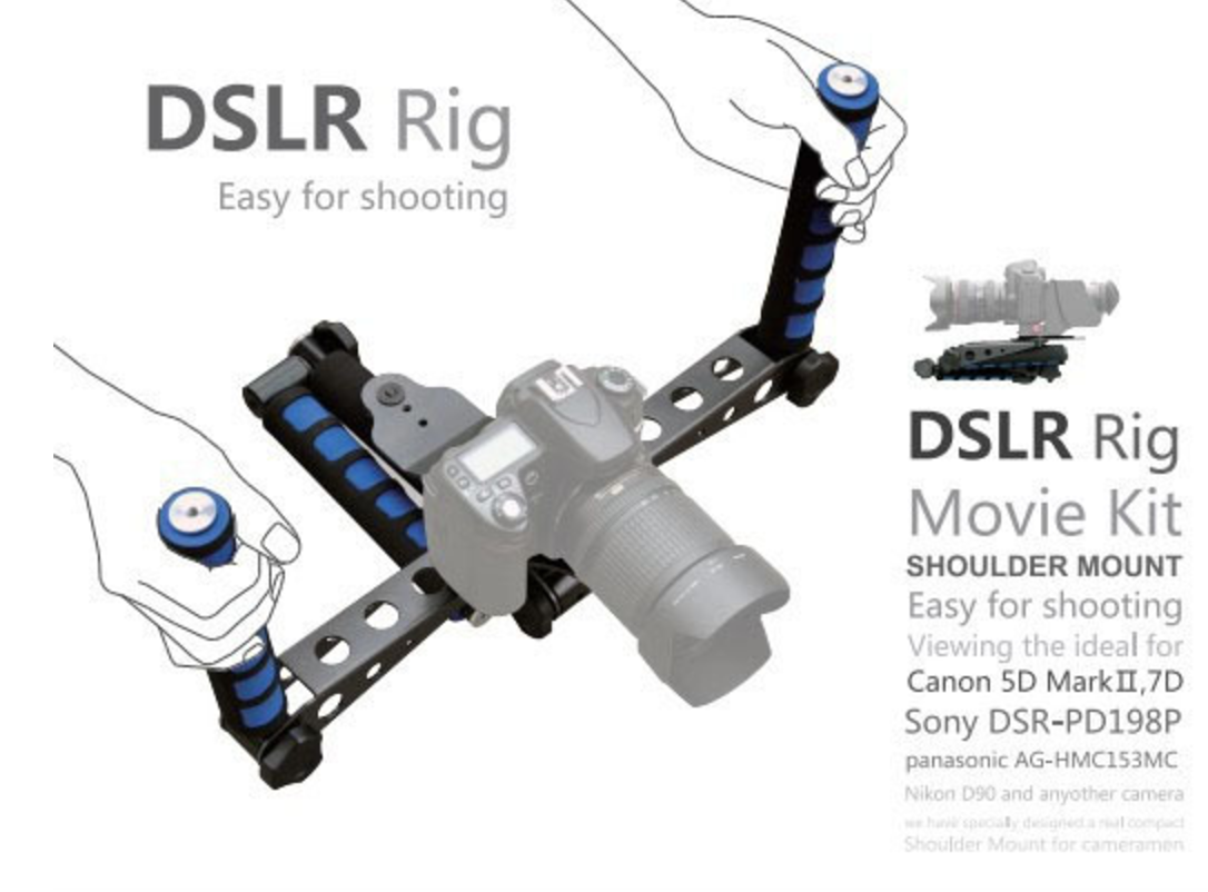 DSLR Rig Movie Kit Shoulder Mount ราคาถูก
