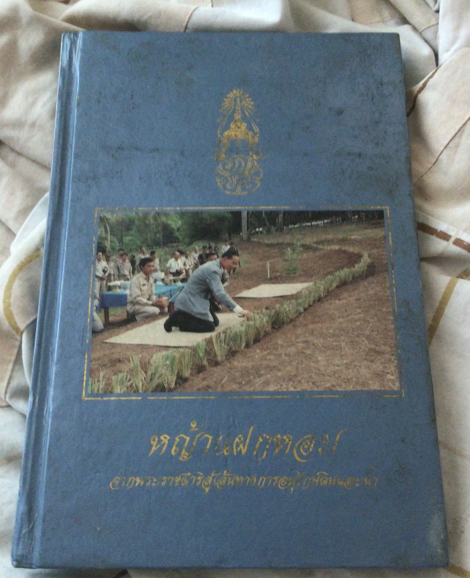 หญ้าแฝกหอม จากพระราชดำริสู่เส้นทางการอนุรักษ์ดินและน้ำ ปกแข็ง ราคา 50