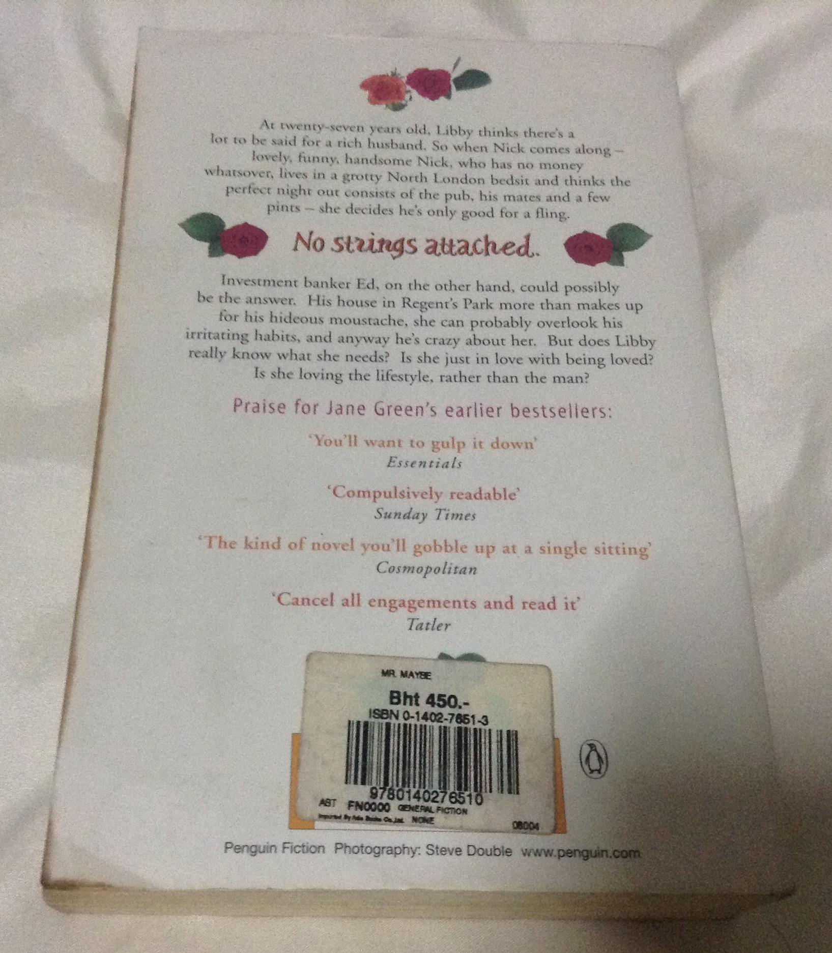 Mr. Maybe by Jane Green ราคา 200