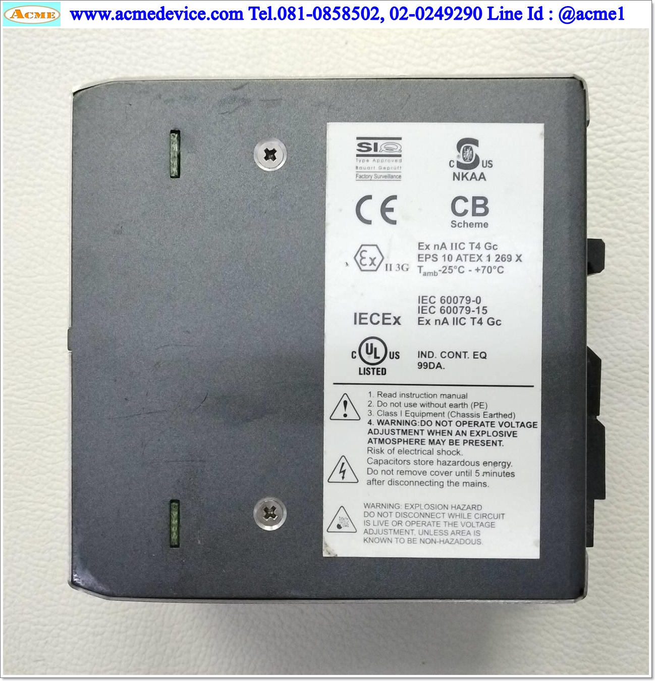 Power Supply Traco Power รุ่น TSPC240-124, 24V, 10A, 240W