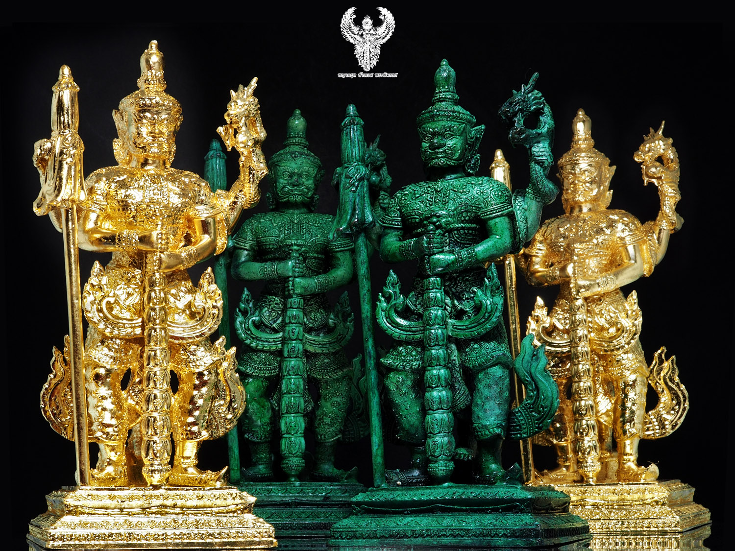 ท้าวเวสสุวรรณตรีพระเพลา รุ่น รวย เฮง สยบมหาอุทกภัย วัดหน้าพระเมรุ อยุธยา