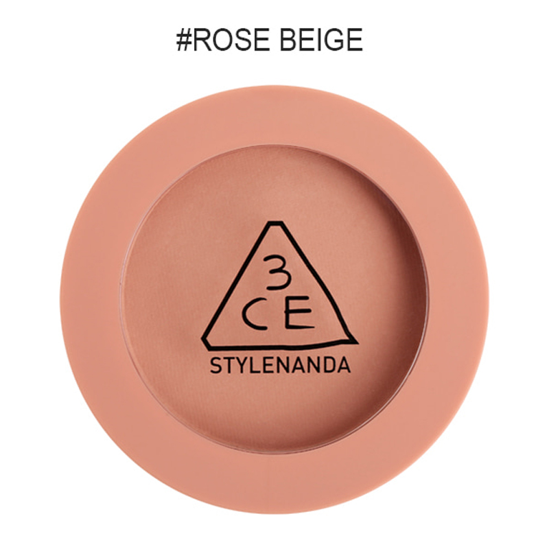 บลัชออน3CE Mood Recipe Face Blush on สีRose Beige