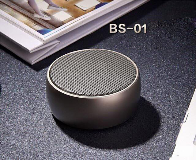 ลำโพง Bluetooth จาก Trangu แท้ (สีเงิน-ทอง)