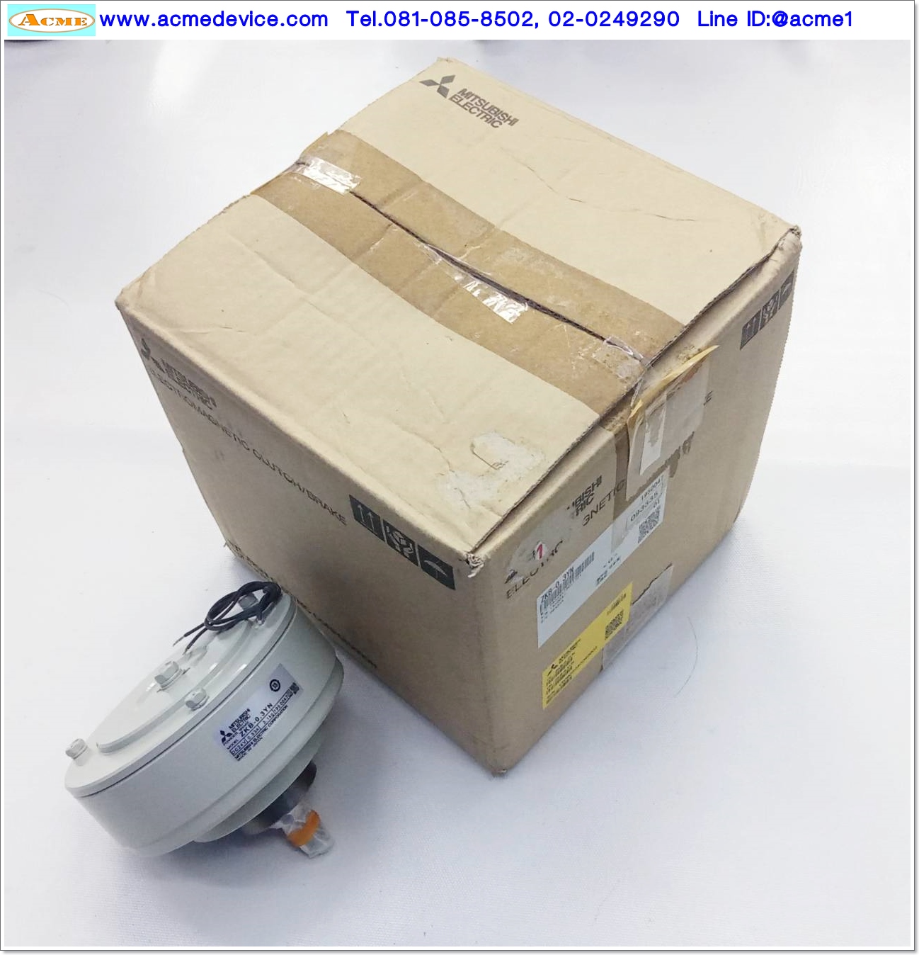 Tension, Powder Brake Mitsubishi รุ่น ZKB-0.3YN, 24Vdc, 3.1kg.