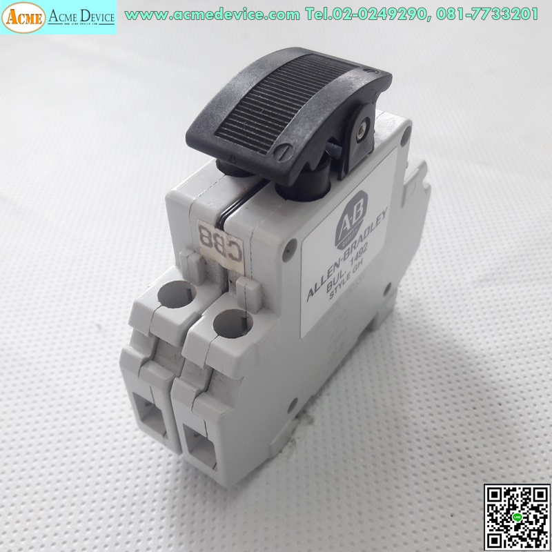 Breaker 2P Allen Bradley รุ่น 1492-GHD005, 5A