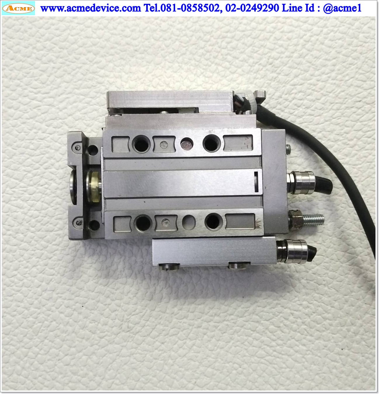 Guide Cylinder SMC รุ่น 11-MXJ8-10CPN + Encoder, Bore 8 mm., Stroke 10 mm.