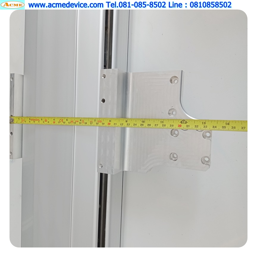 แกนสําเร็จรูป Ball Screw ??? รุ่น ???, ขนาด 165 mm x 855 mm, Stroke 590 mm, Pit 25 mm, แกนโต 25 mm