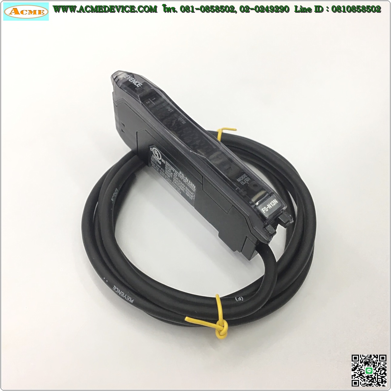 Fiber Amp Keyence รุ่น FS-N13N, NPN, 2Output