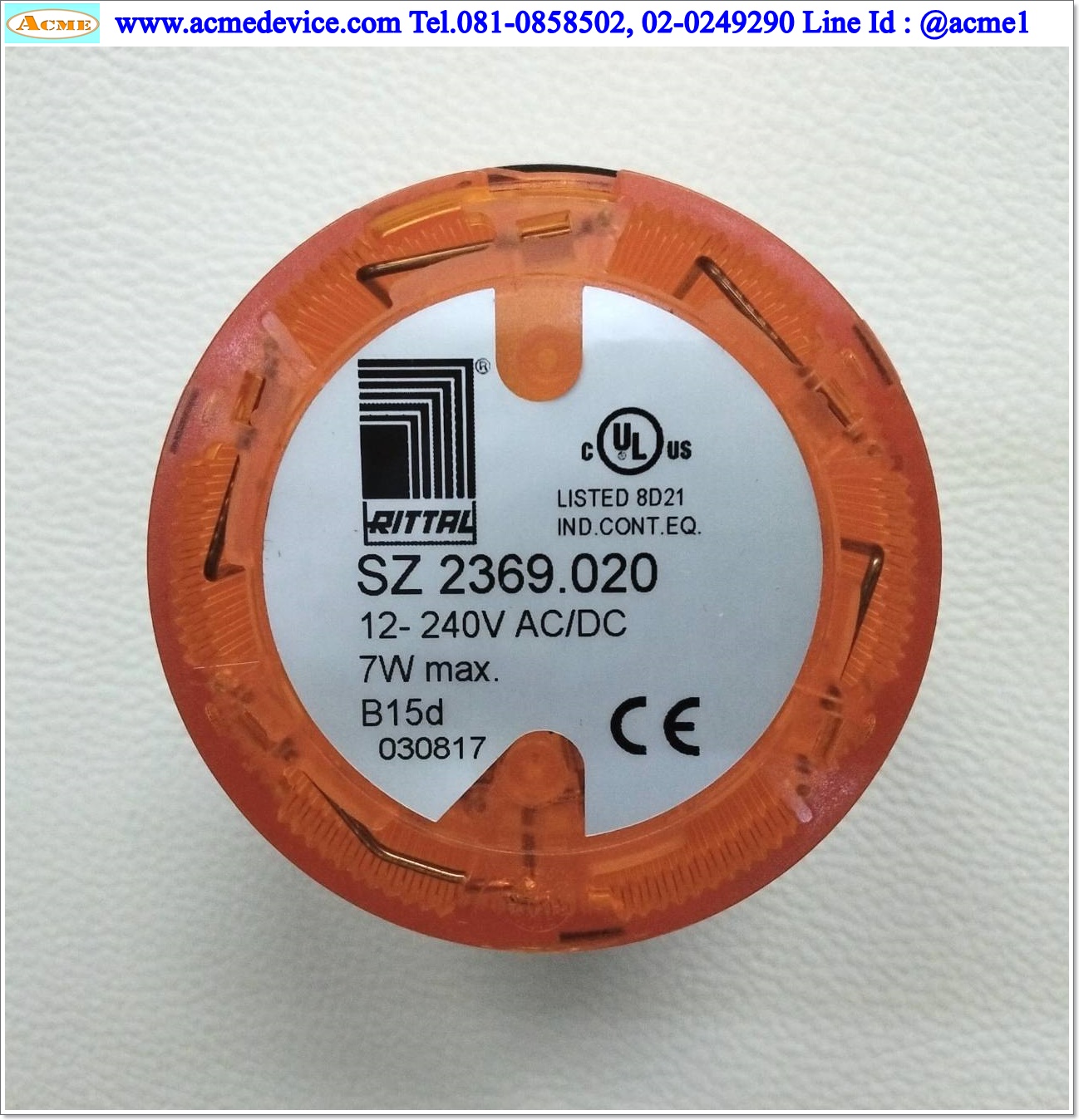 Tower Light Rittal รุ่น SZ 2368.010, SZ 2369.000, SZ 2369.010, SZ 2369.020, 12‑240 VAC/VDC