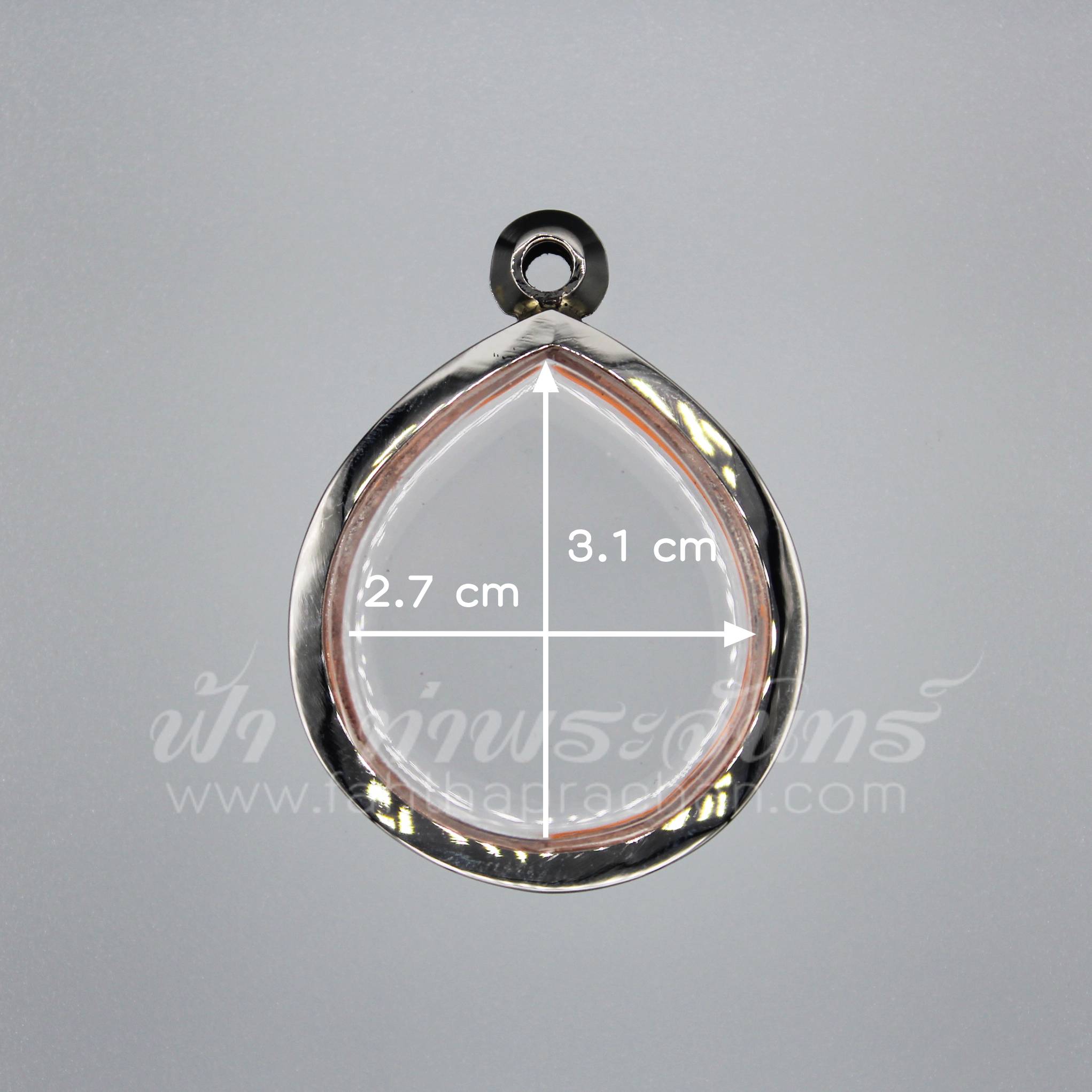 ตลับเหรียญกลม โชว์ห่วง สแตนเลสพุก