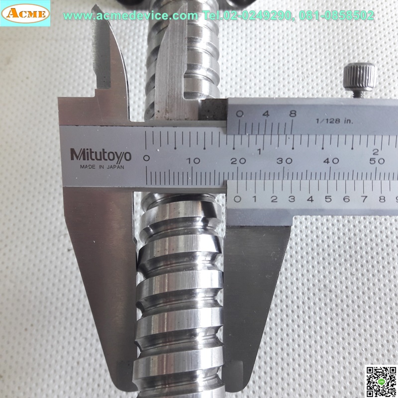 Ball Screw THK รุ่น TX507744, เพลาโต 20 mm, ยาว 380 mm, Stroke 210 mm, Pit 8 mm