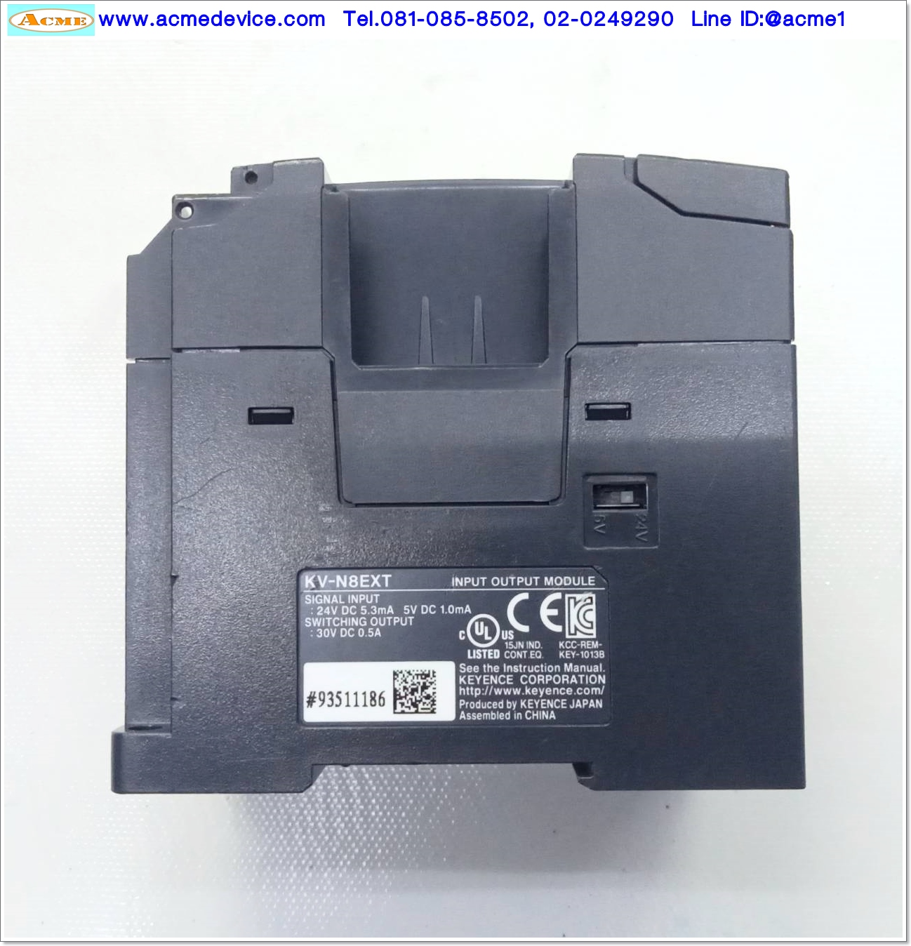 PLC Keyence รุ่น KV-N8EXT, Expansion Input & Transistor Output Module