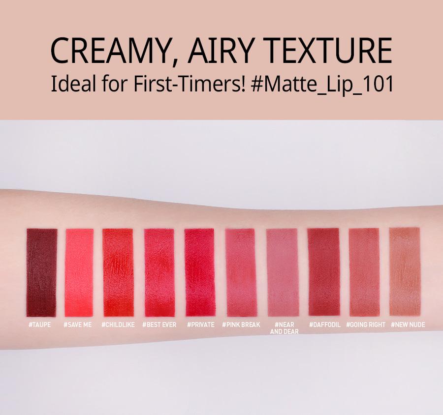 ลิปเนื้อเวลเวตแมท 3CE Velvet Lip Tint สีDaffodil