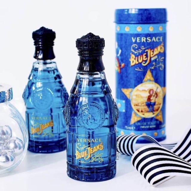 น้ำหอมเวอซาเช่ VERSACE BLUE JEANS EDT 75 ML