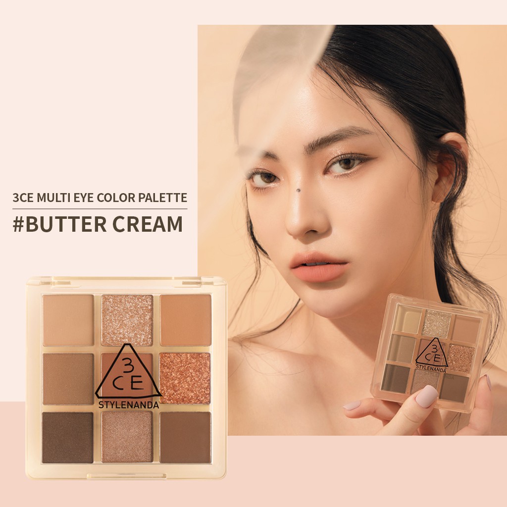 พาเลทอายแชโดว์3CE Multi Eye Color Palette สีButter Cream