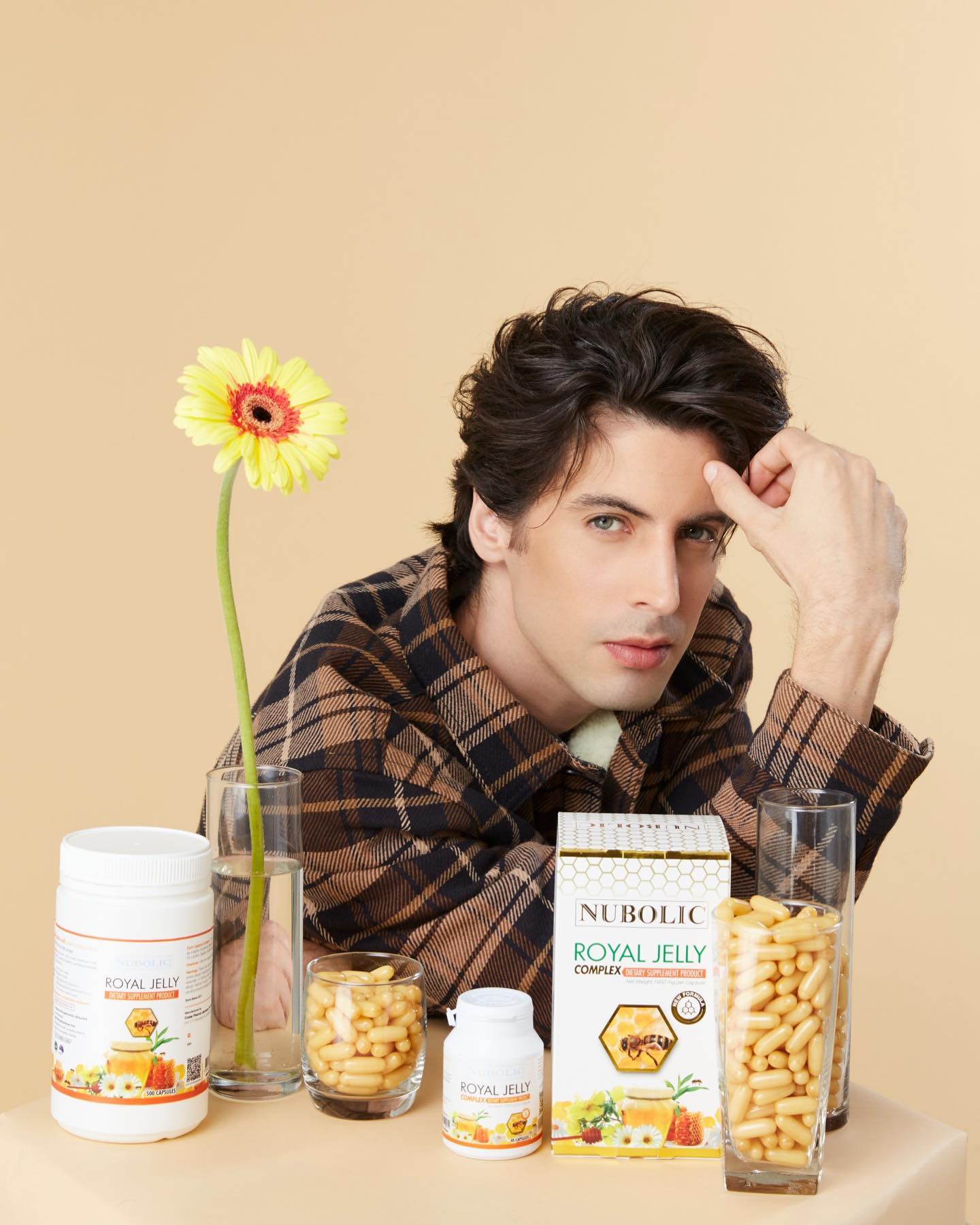 นูโบลิกใหม่ 9%1650mg ของแท้ มี QR CODE ผิวดี สุขภาพดี ขนาด 365 เม็ด ทานได้ 1ปี