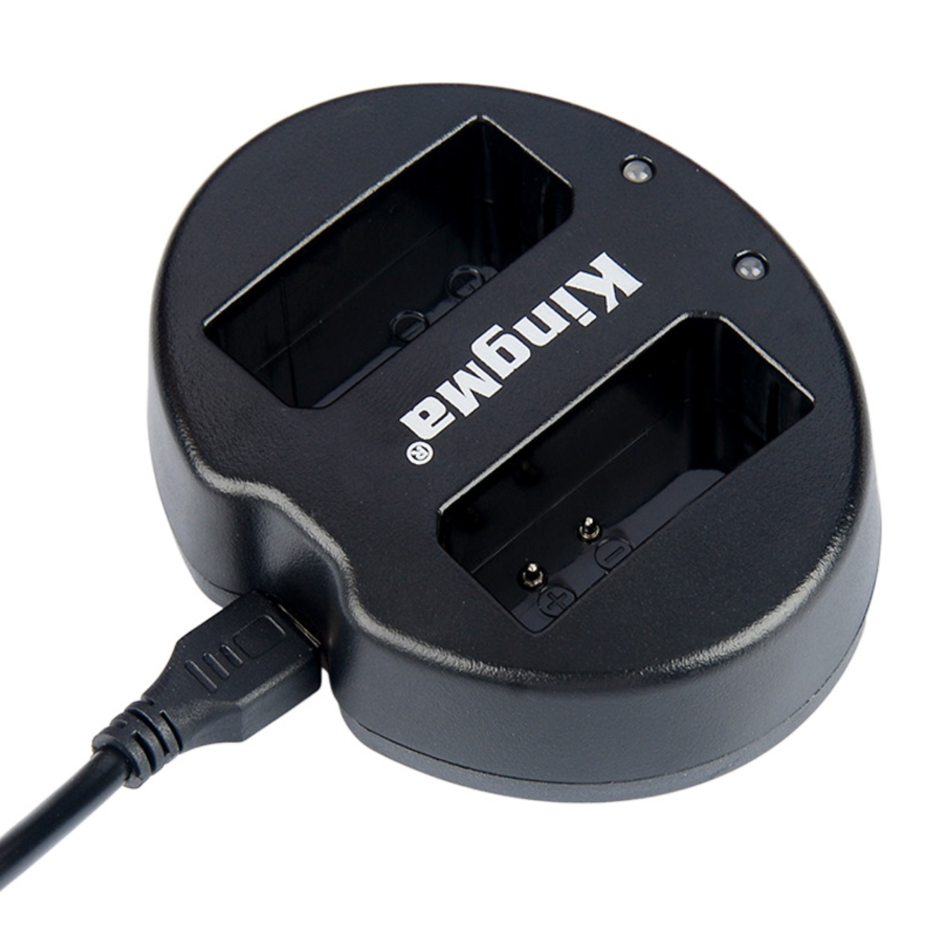 แท่นชาร์จแบต2ก้อน ยี่ห้อkingma สำหรับแบตเตอรี่ Canon LP-E10