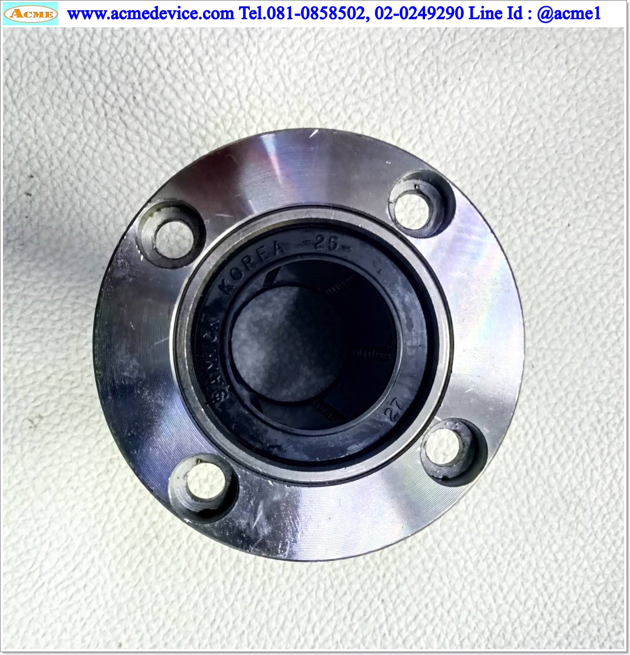 Linear Bushing Samick รุ่น LMF25UU, Dia 25 mm., OD 40 mm.