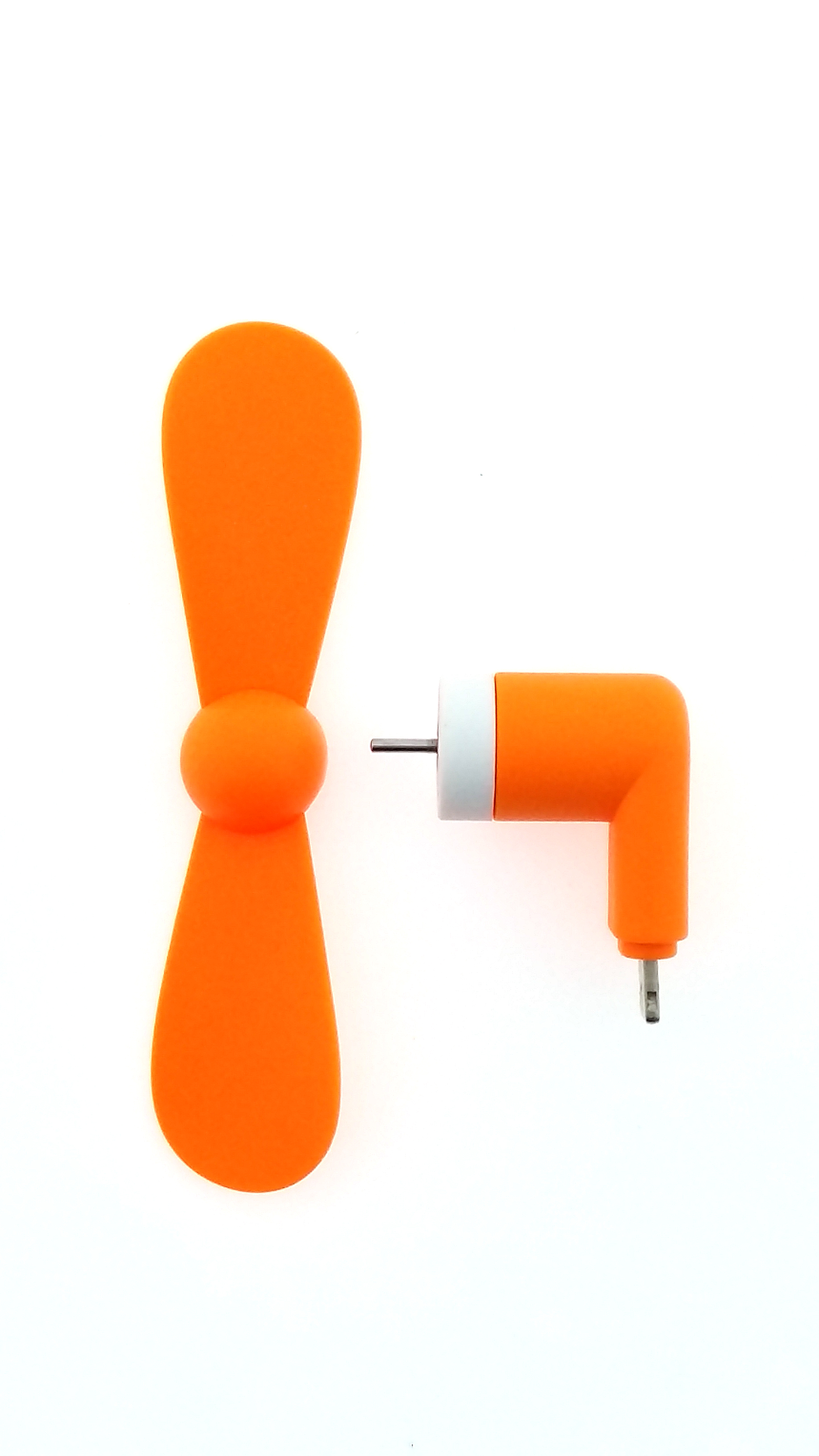 พัดลมพกพาสำหรับ iPhone5/5s/6/6plus (สีส้ม)