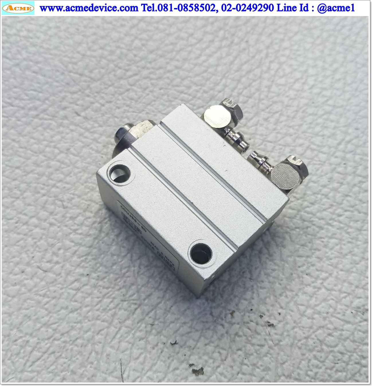 Air Cylinder SMC รุ่น CDUJB8-8D, Bore 8 mm, Stroke 8 mm