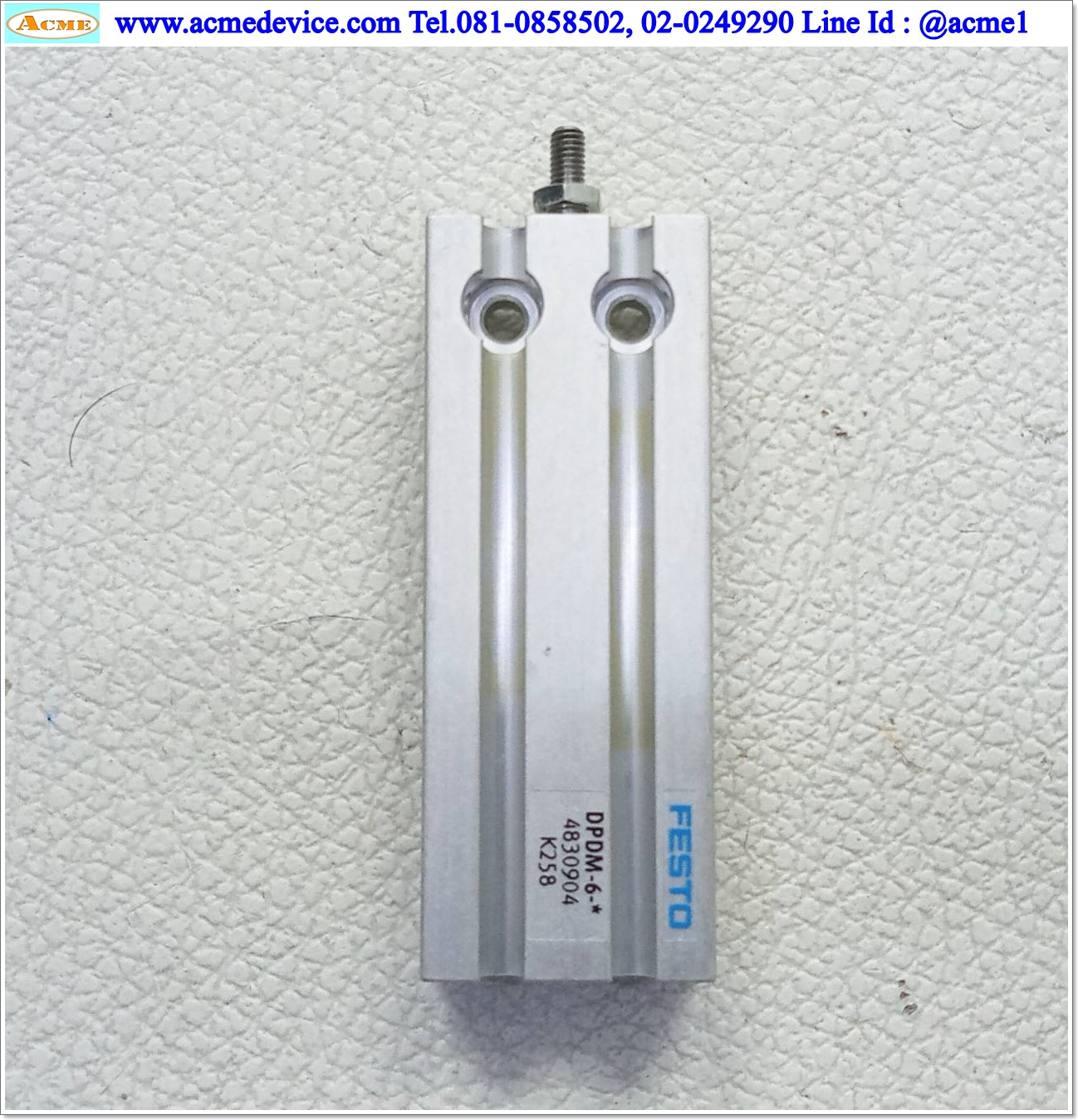 Air Cylinder Festo รุ่น DPDM-6-*, Bore 6 mm., Stroke 25 mm.