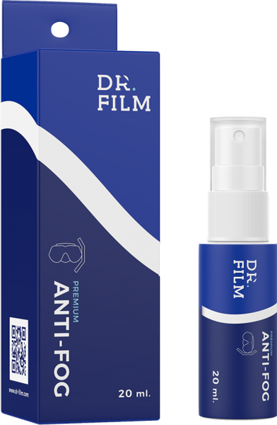 DR.film Antifog น้ำยาสเปรย์ป้องกันฝ้า สำหรับหน้ากากดำน้ำ หรือแว่นตา ปลอดภัยไม่ระคายเคืองดวงตา ขนาด 20 ml.