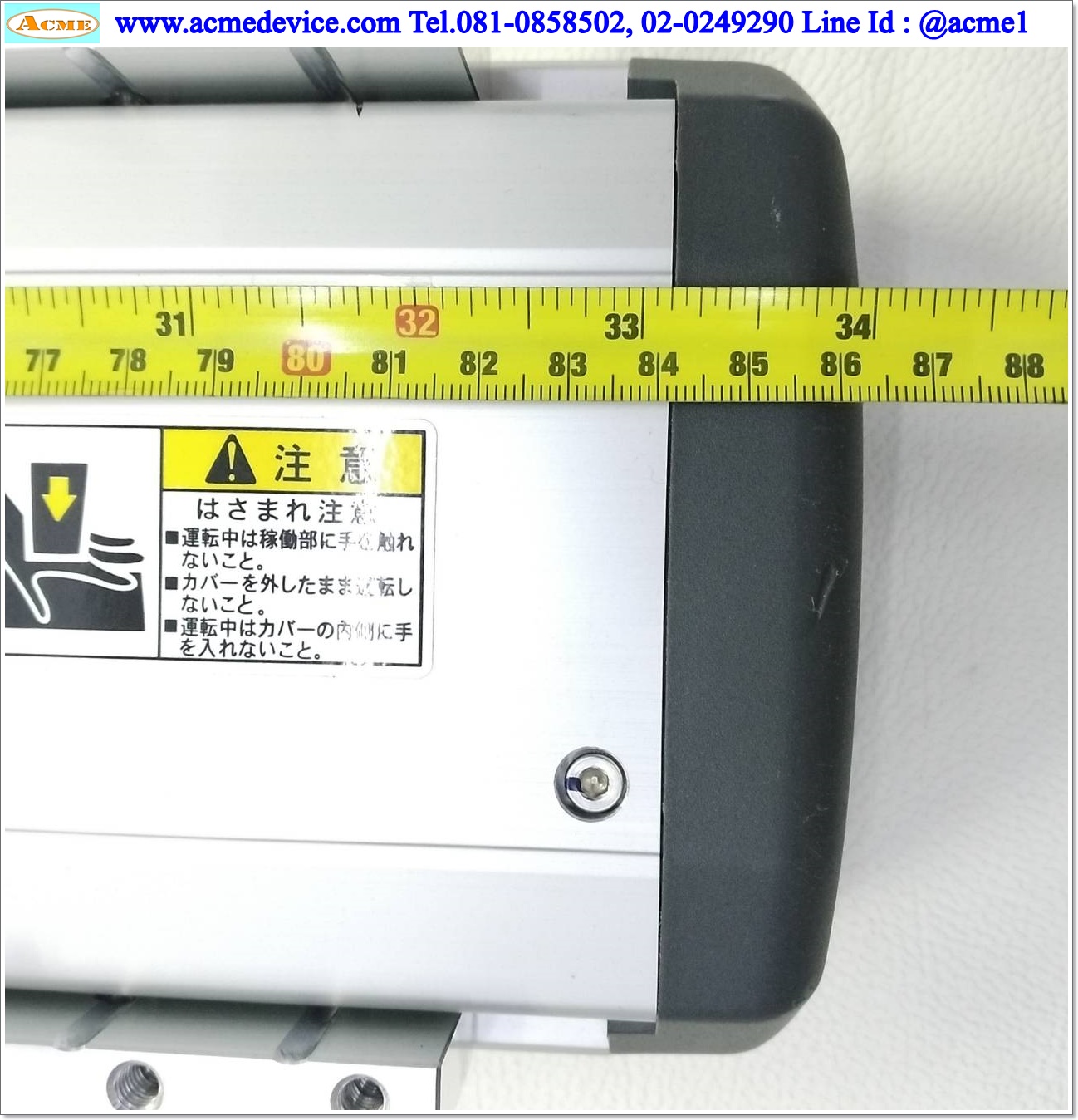 แกนสำเร็จรูป Ball Screw Toyo รุ่น ETH14-L20-600-BM-M20-C4-P, ขนาด 135 x 860 mm., แกนโต 15 mm., Stroke 600 mm., Pit 20 mm.