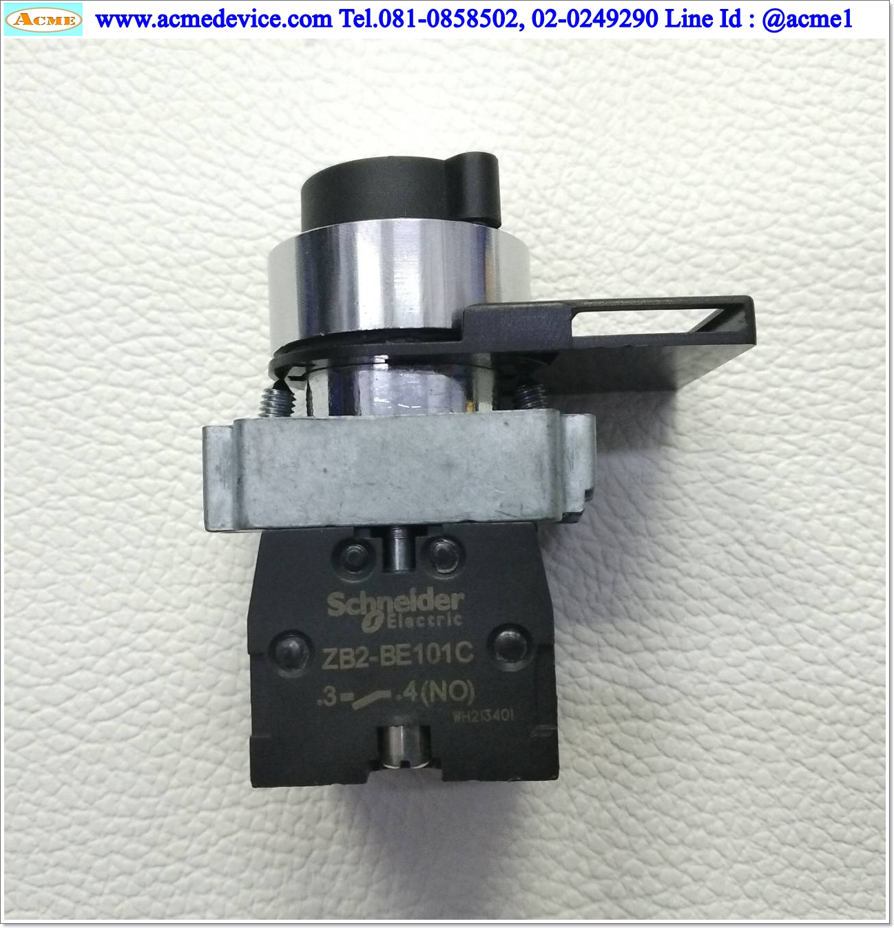 Key Switch Schneider รุ่น XB2BG33C, ZB2-BE101C, 3 ทาง, 2NO