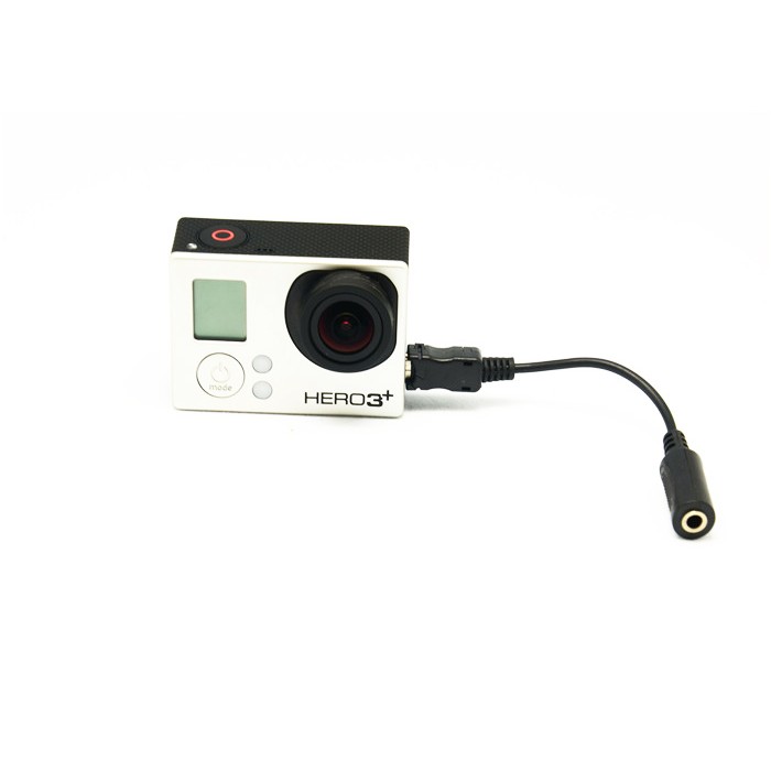 สายสำหรับต่อไมค์ภายนอก Gopro 3 หรือ Gopro 4 เท่านั้น