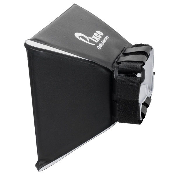 Pixco Soft box แบบทรงกล่อง สำหรับแฟลชทุกยี่ห้อ (ไม่มีโลโก้ Pixco) สินค้าคุณภาพ ช่วยกระจายแสงแฟลช แสงนุ่มขึ้น