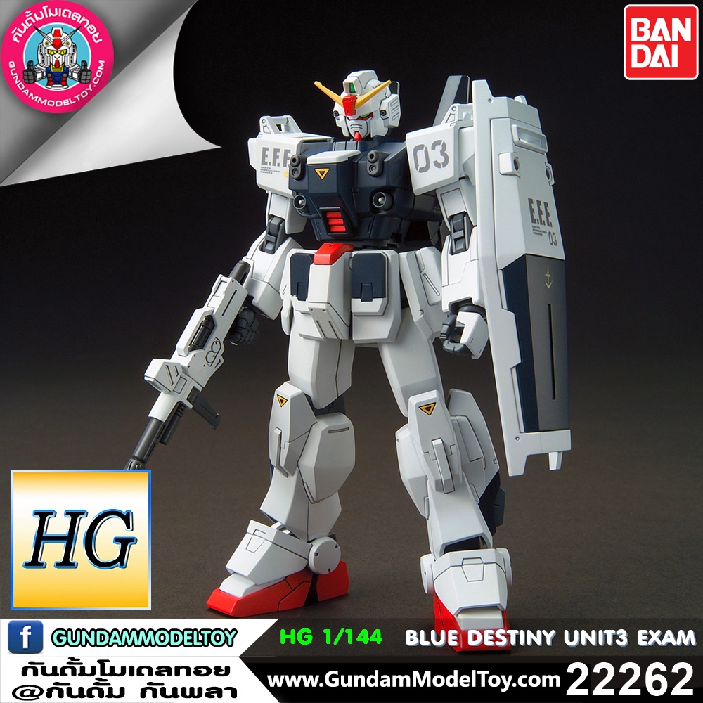 BANDAI HG BLUE DESTINY UNIT3 "EXAM" โมเดล กันดั้ม กันพลา PS TOYLAND HGUC